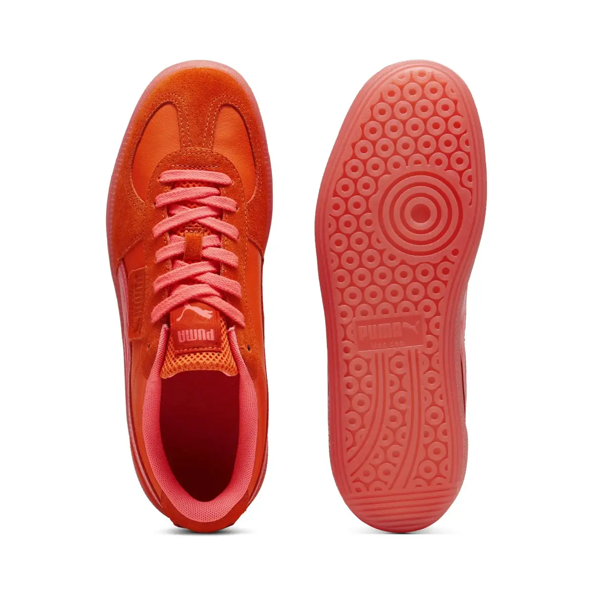 Puma Palermo 'Citrus' Kırmızı Unisex Günlük Spor Ayakkabı