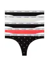 Calvin Klein THONG 5 PK Kadın 5li Tanga Set