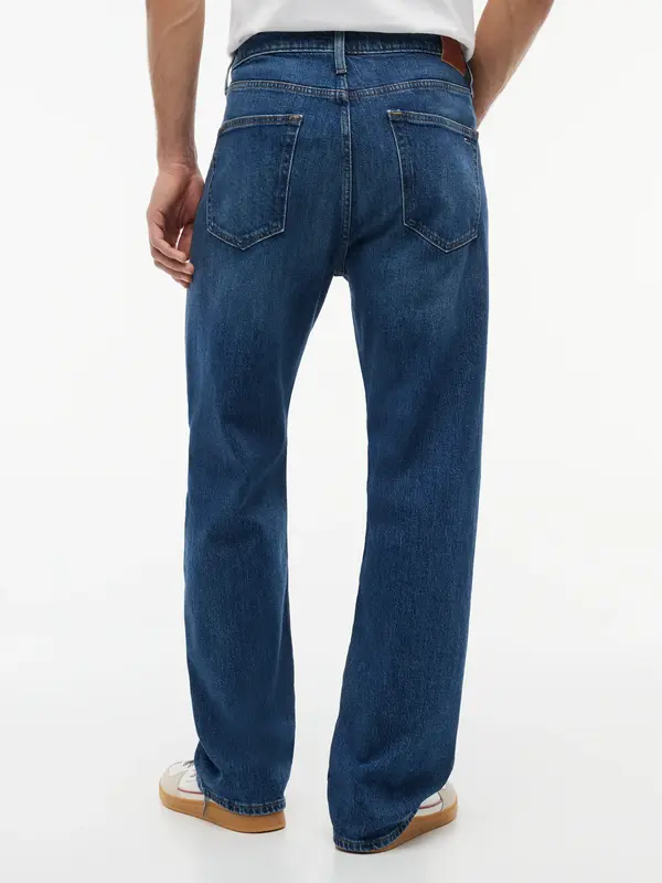 Tommy Hilfiger OTIS REGULAR STR BI0, 1BK Mavi Erkek Kot Pantolon