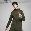 Puma EVOSTRIPE Full-Zip Hoodie Yeşil Erkek Sweatshirt
