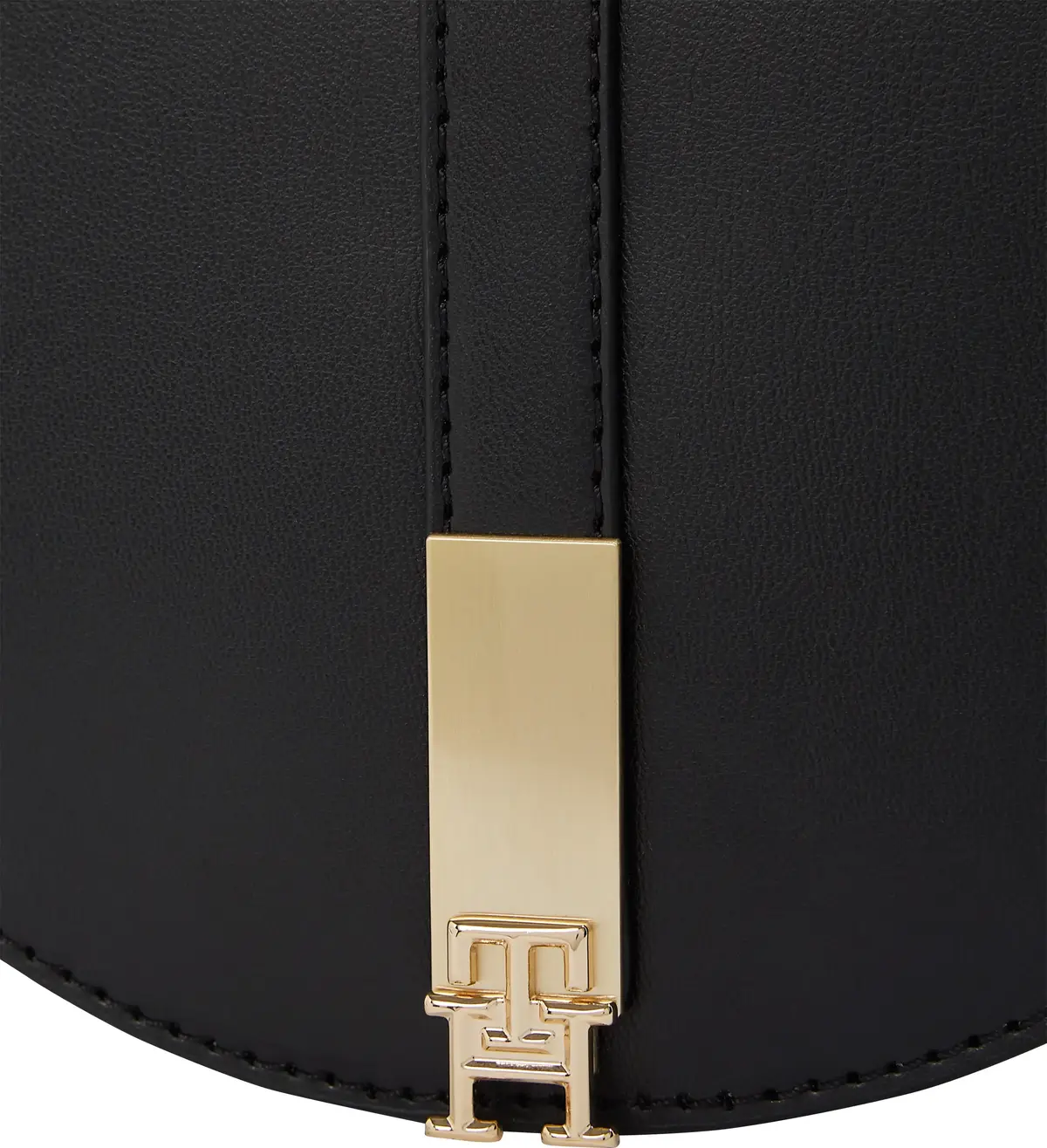 Tommy Hilfiger TH HERITAGE SADDLE B, BDS Siyah Kadın Çanta