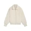 Puma Soft Fleece jacket Krem Kadın Mont
