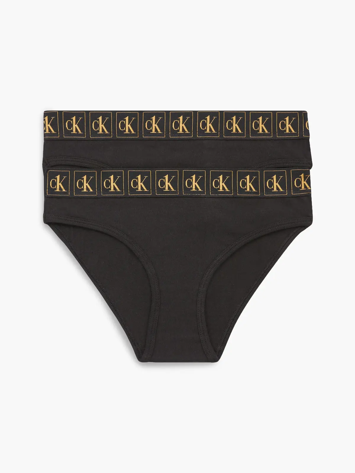 Calvin Klein 2PK BIKINI Kadın Siyah Bkini Külot Set
