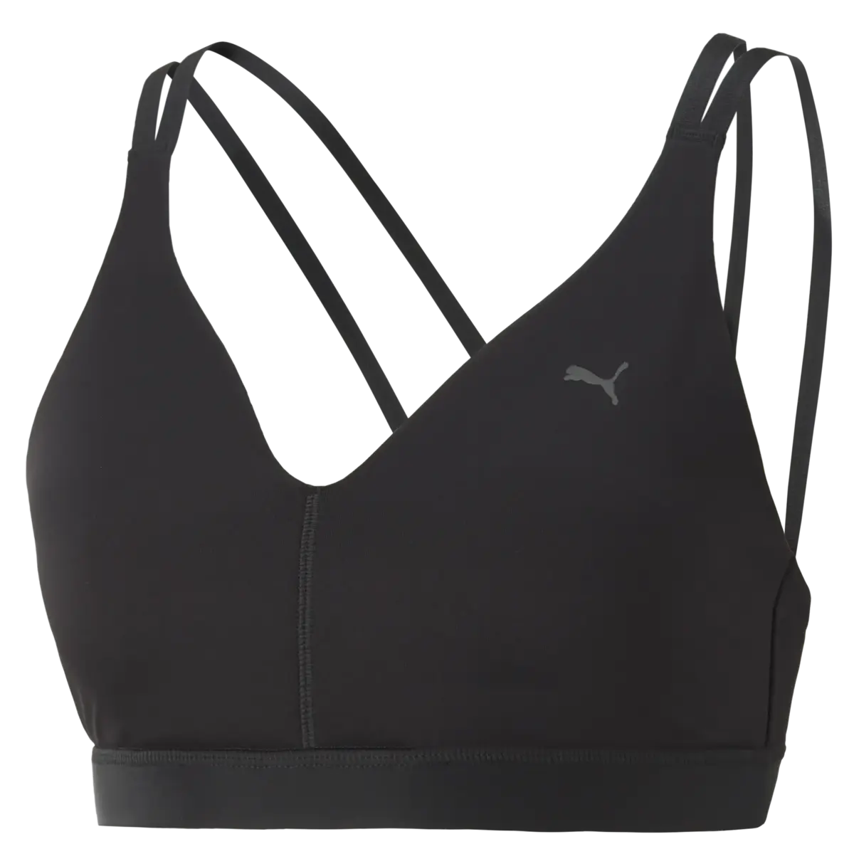 Puma Low Impact Elite Strappy Bra Siyah Kadın Tayt