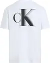 Calvin Klein Beyaz Erkek T-Shirt & Polo