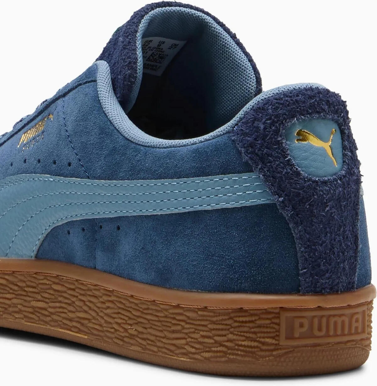 PUMA Suede Fuzzy Mavi Erkek Süet Günlük Spor Ayakkabı