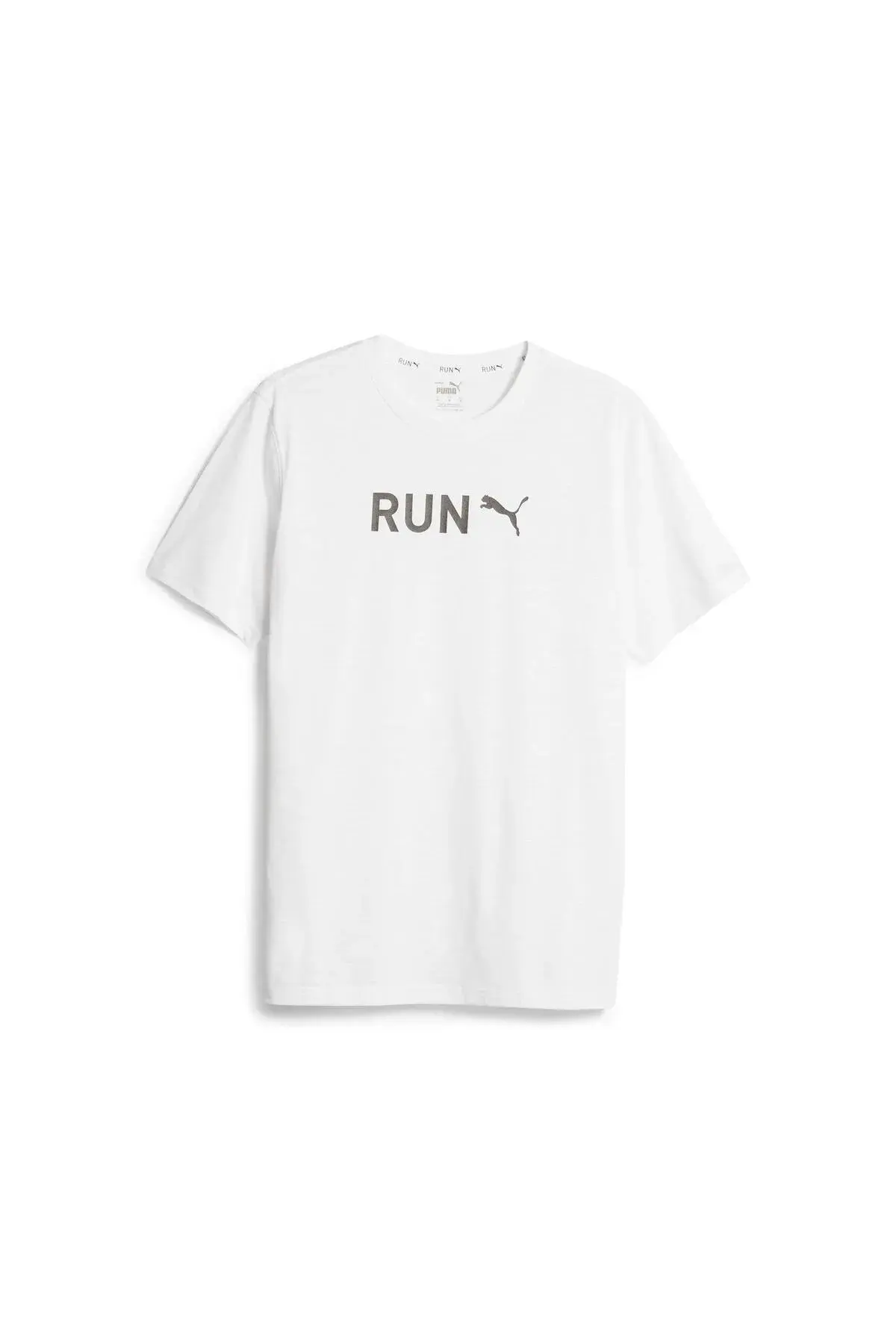 Puma Men Graphıc Tee Run Beyaz Erkek T-shirt