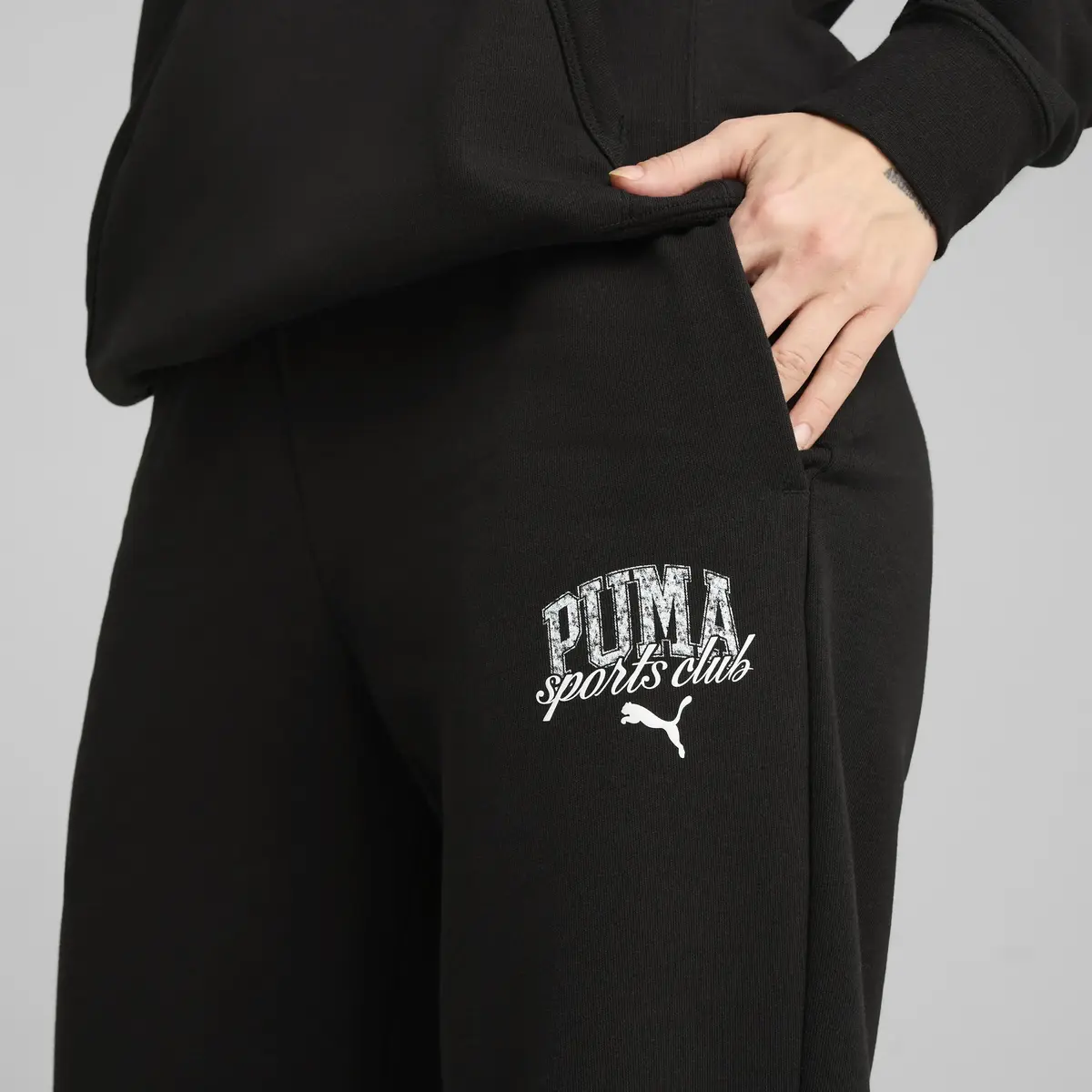 PUMA CLASS Sweatpants Siyah Kadın Eşofman Altı