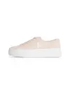 Calvin Klein VULC FLATFORM LOW Açık Pembe Kanvas Kadın Sneaker