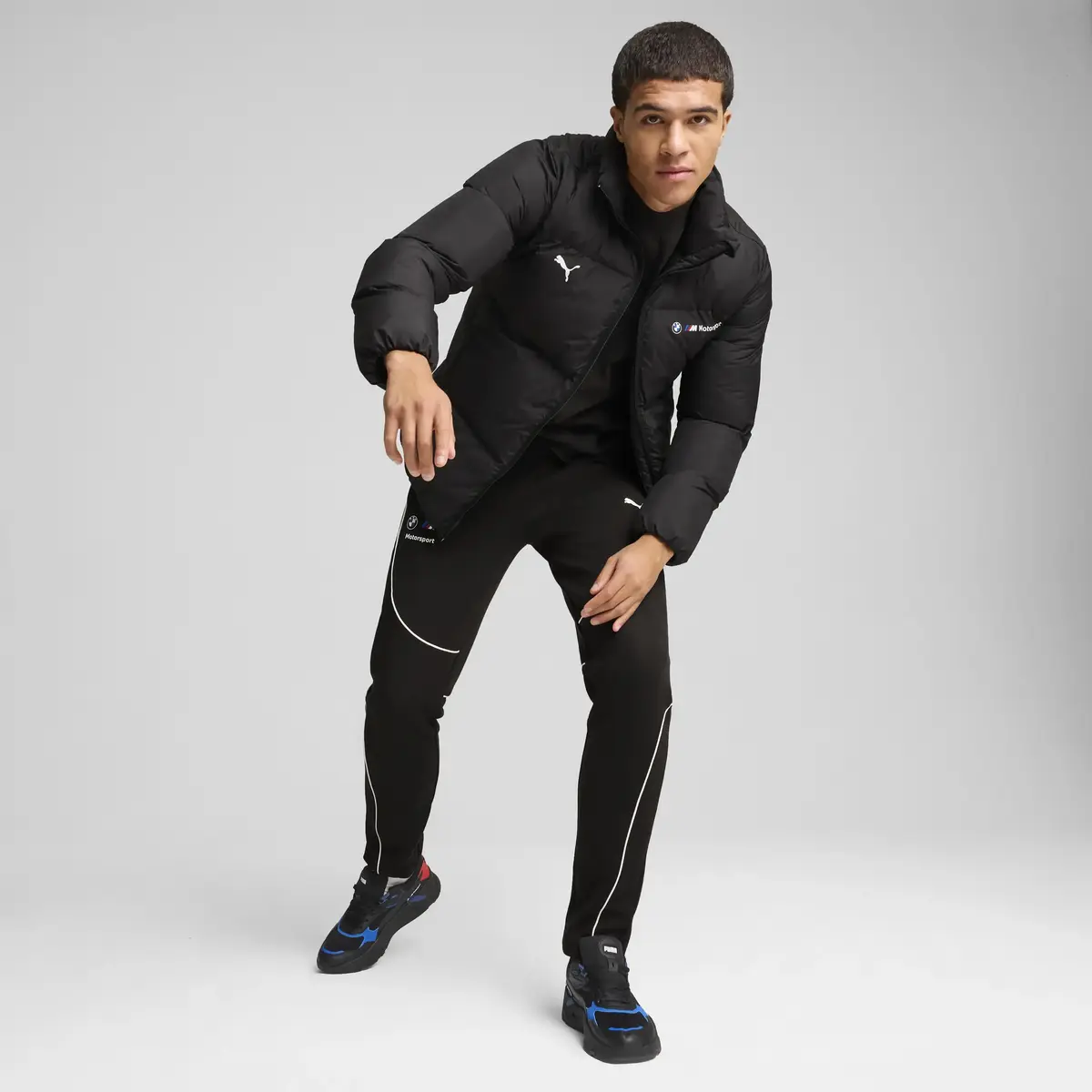 Puma BMW MMS ESS+ PUFFER JACKET Siyah Erkek Şişme Mont