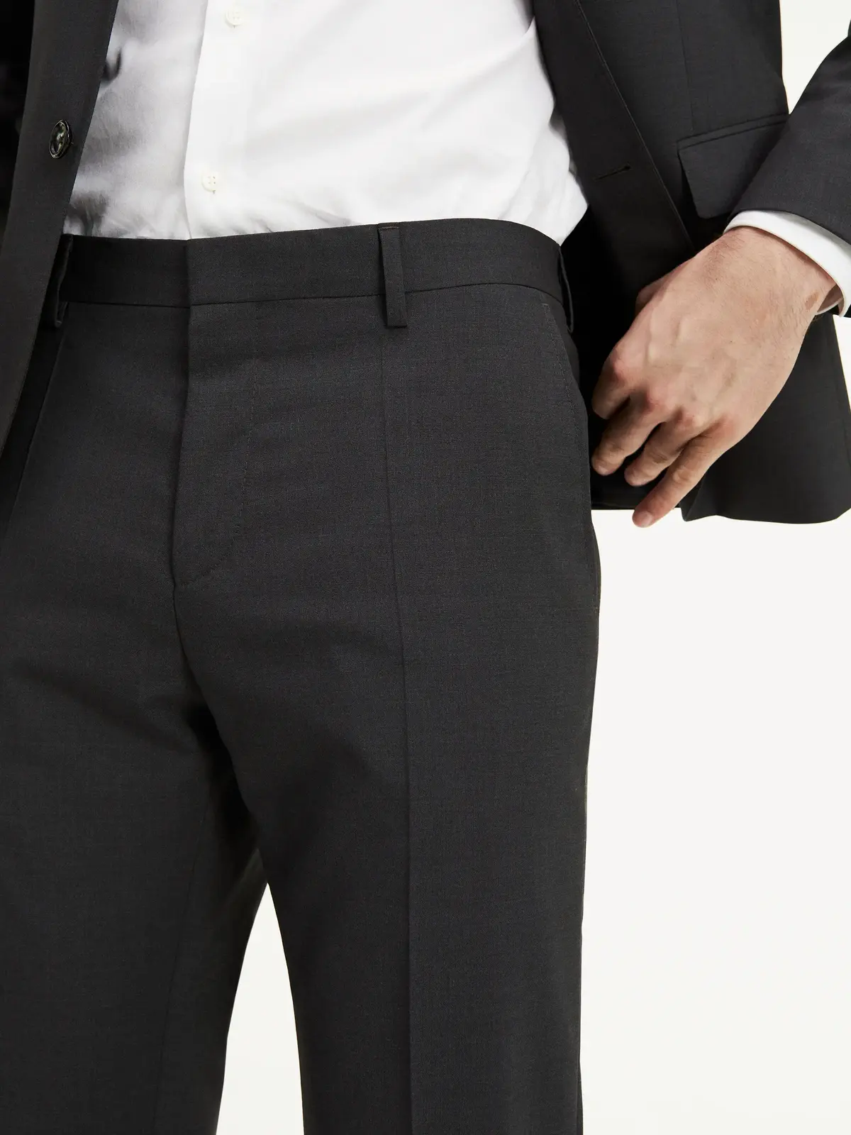 Tommy Hilfiger HMT STSSLD99004 Erkek Antrasit Pantolon