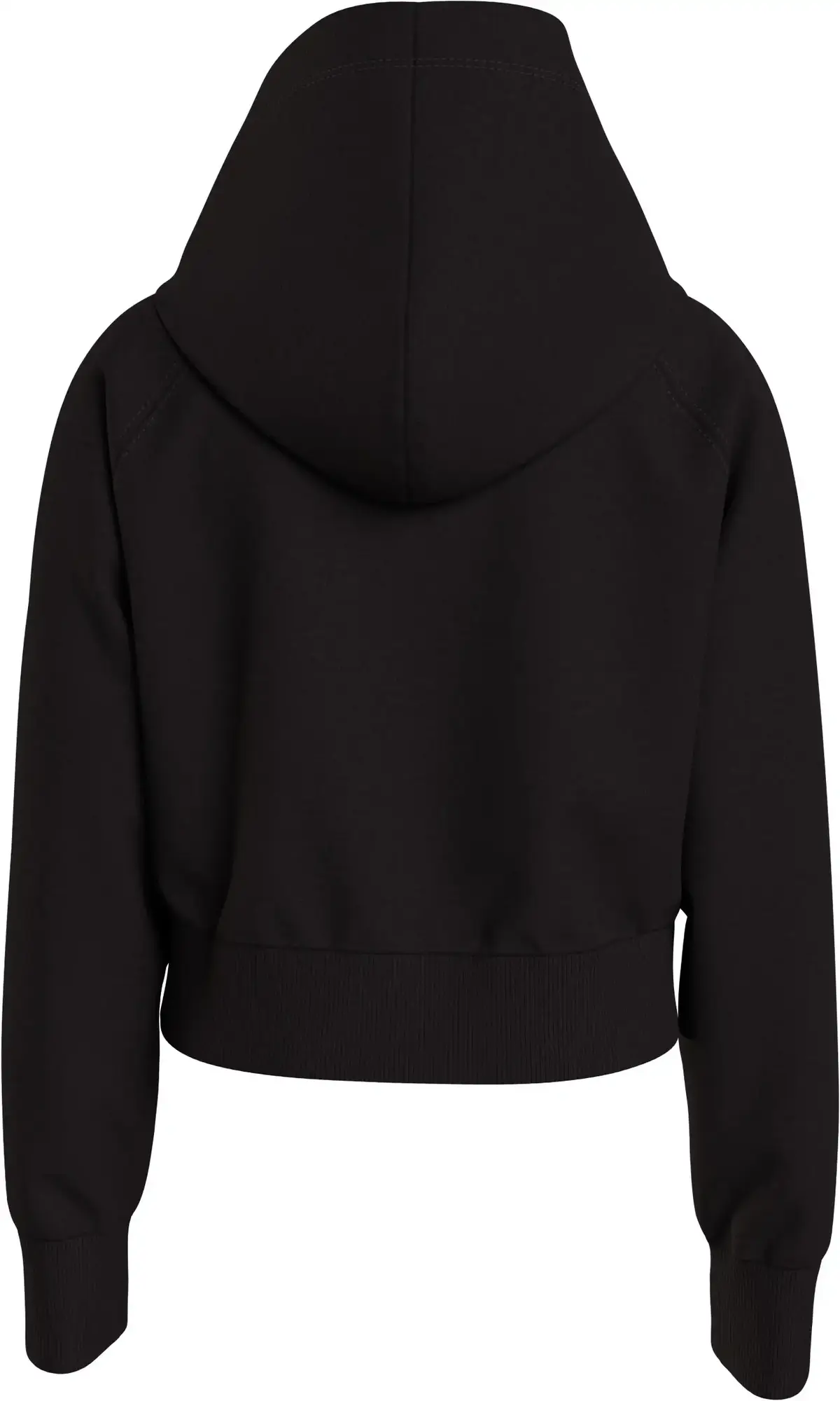 Calvin Klein MONOGRAM OFF PLACED Kadın Siyah Hoodie