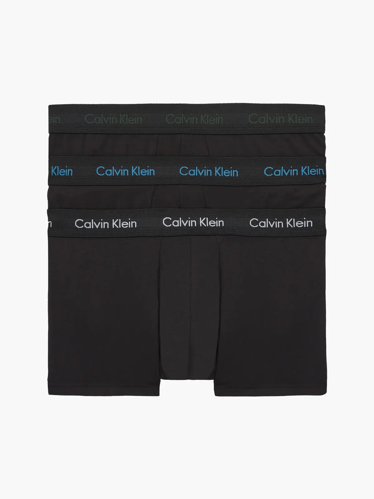 Calvin Klein LOW RISE TRUNK 3PK Erkek Siyah Boxer Set