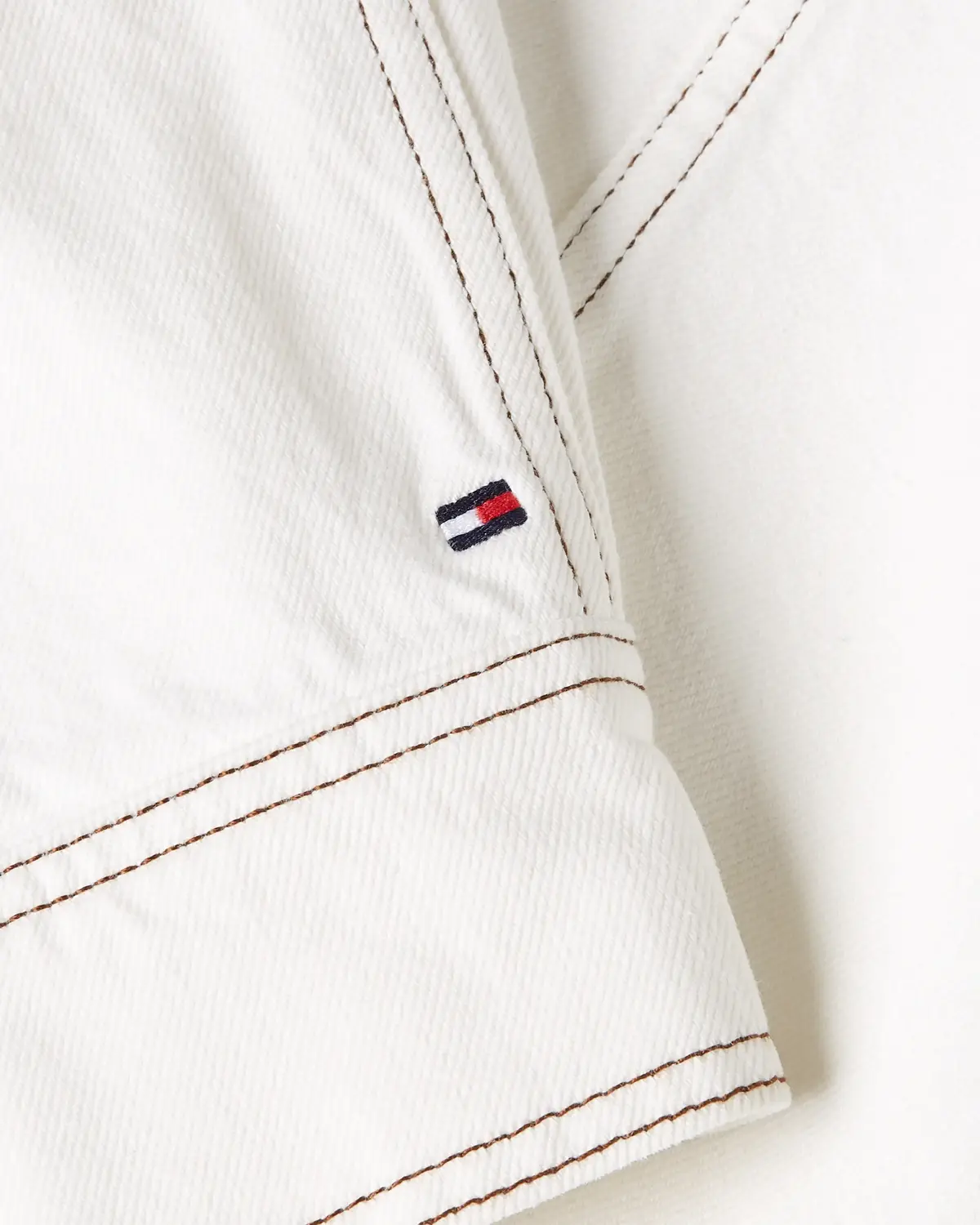 Tommy Hilfiger DNM OVERSIZED UTILIT, YBL Beyaz Kadın Gömlek