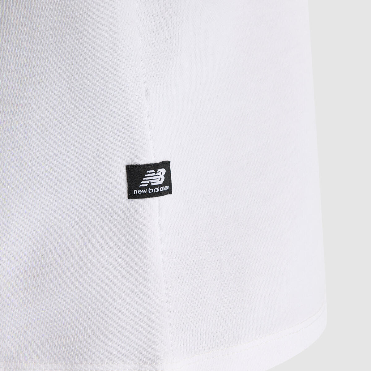 New Balance MNT1513 Erkek Beyaz T-Shirt