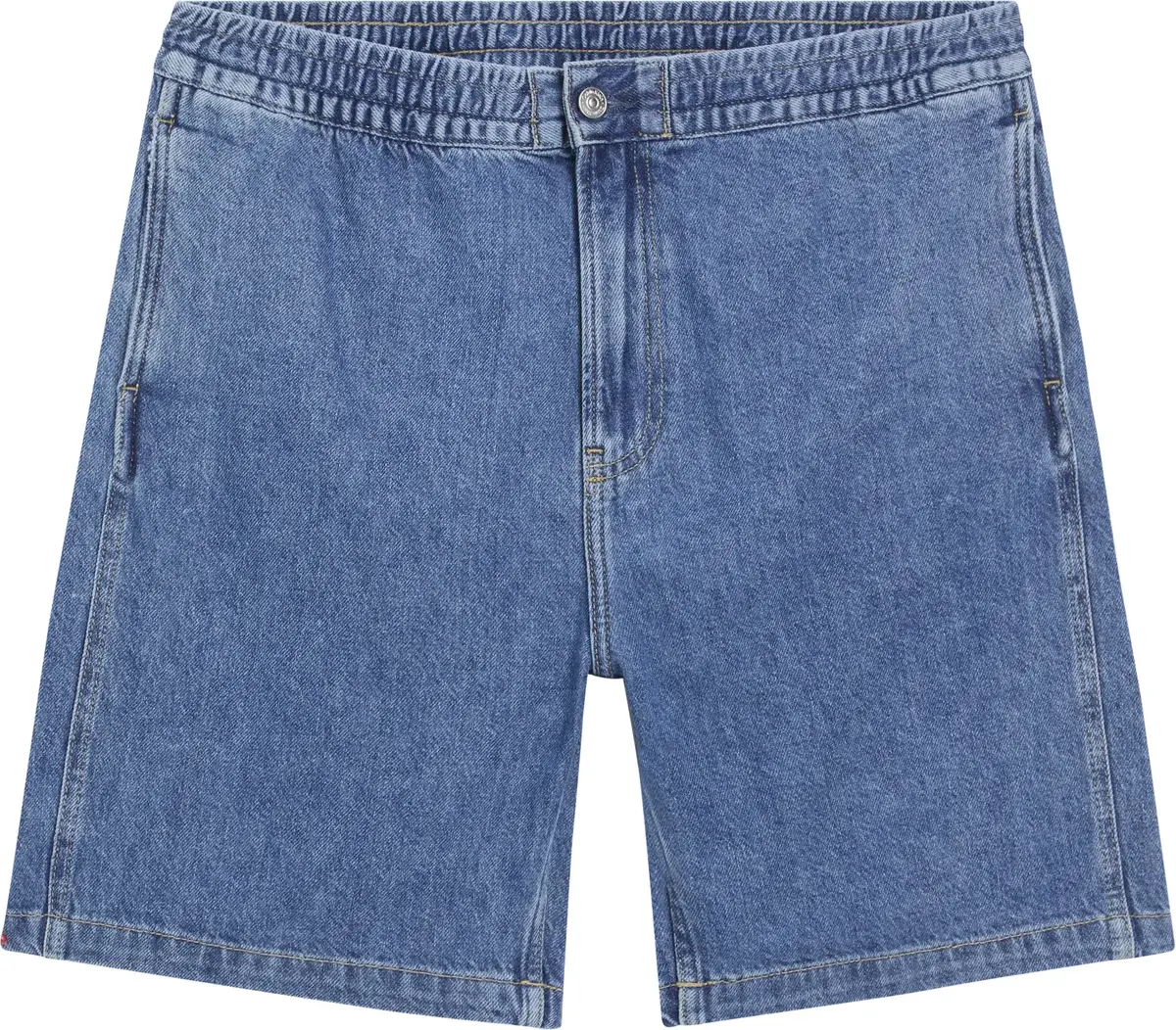 Calvin Klein PULL ON RELAXED DENI, 1A4 Mavi Erkek Şort