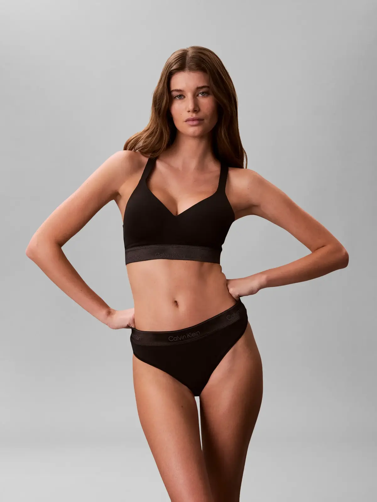 Calvin Klein THONG Siyah Tanga
