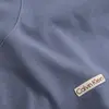 Calvin Klein SERIF FONT GRAPHIC T, PCP Mavi Erkek T-Shirt & Polo