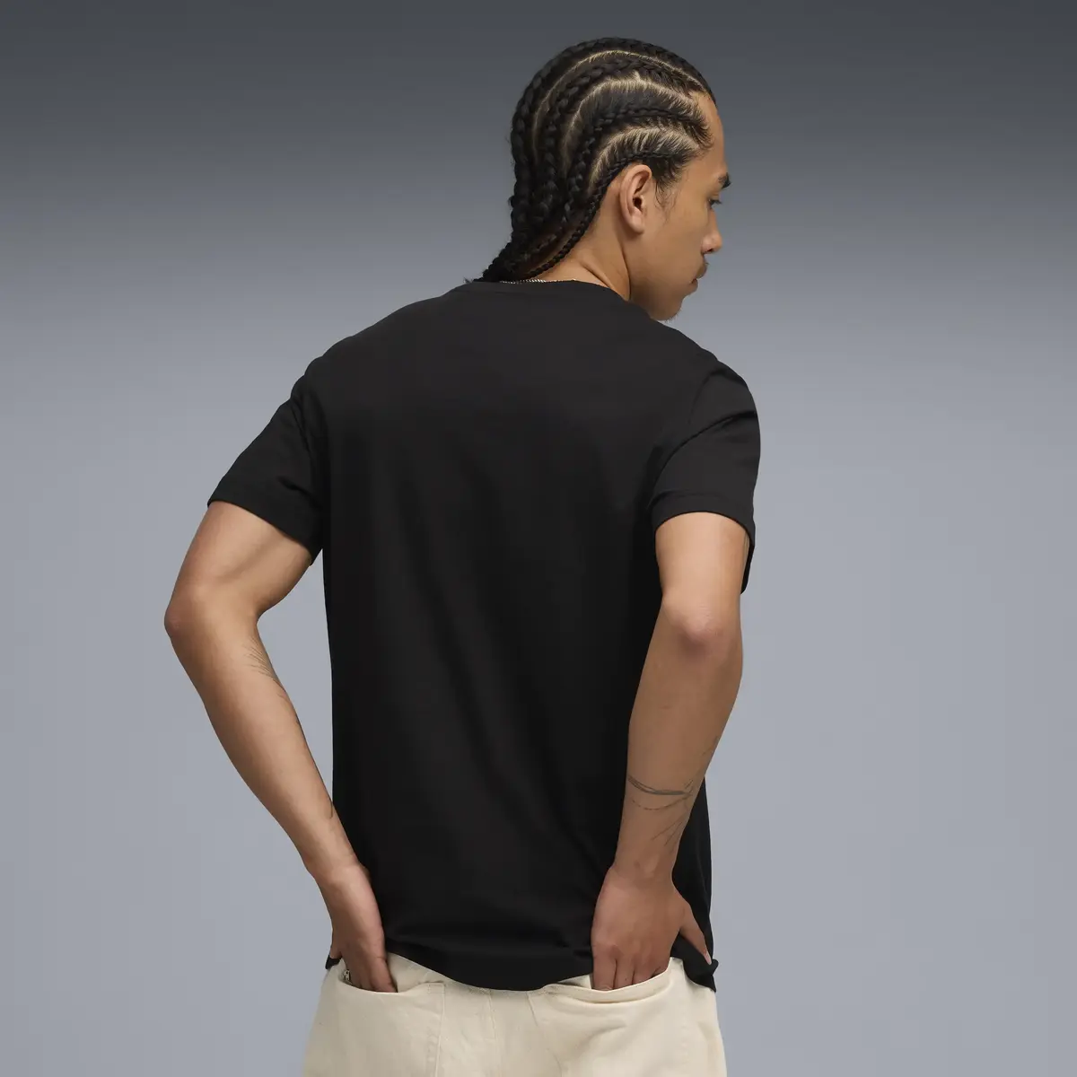 Puma GRAPHIC Tee Siyah Erkek T-Shirt