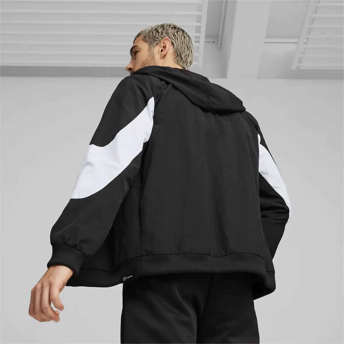 Puma AMG Woven Jacket Siyah Erkek Sweatshirt