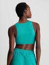 Calvin Klein CROP TOP, D09 Kadın Yeşil Bralet