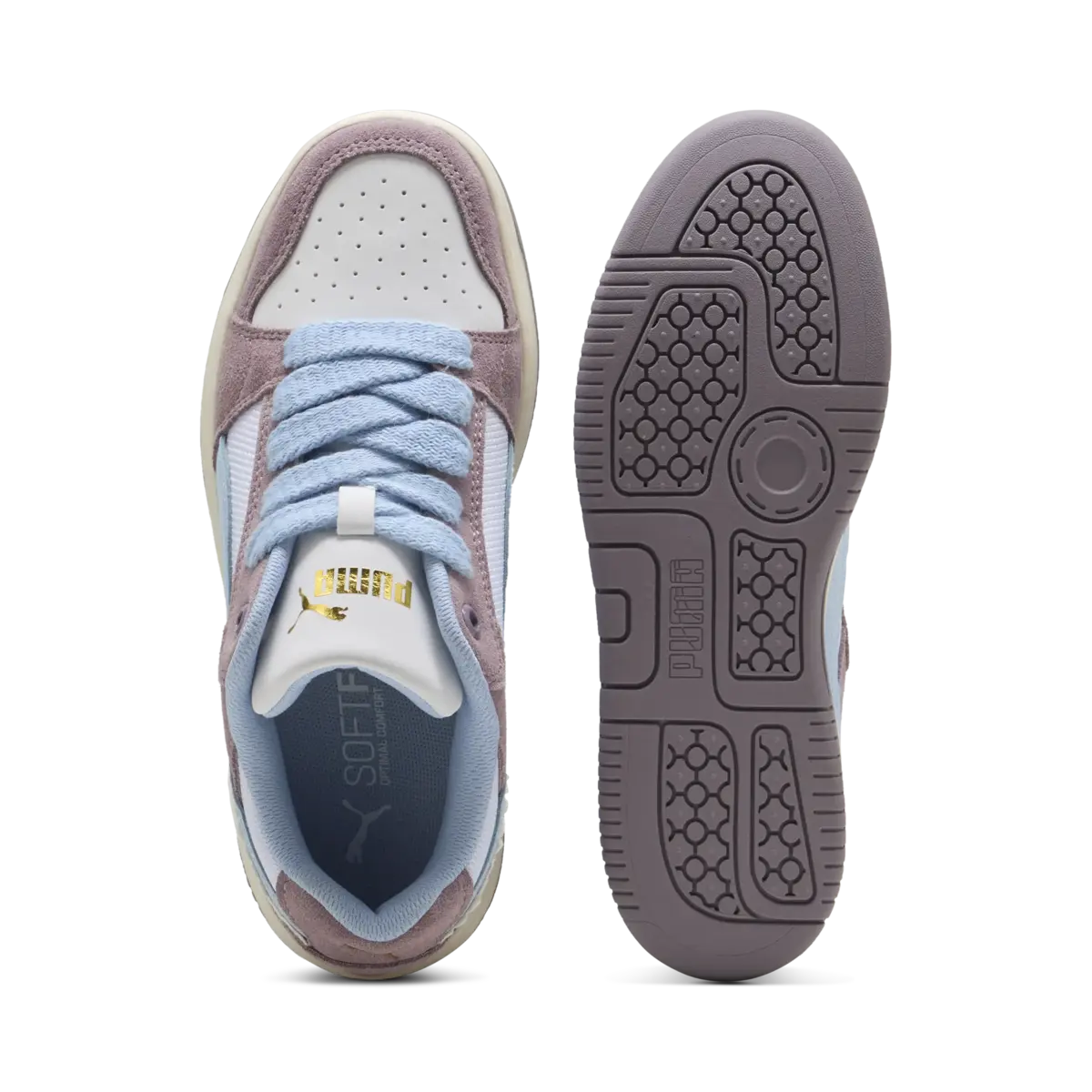 Puma Rebound Femme Memoires Jr Beyaz Kadın Spor Ayakkabı & Sneaker