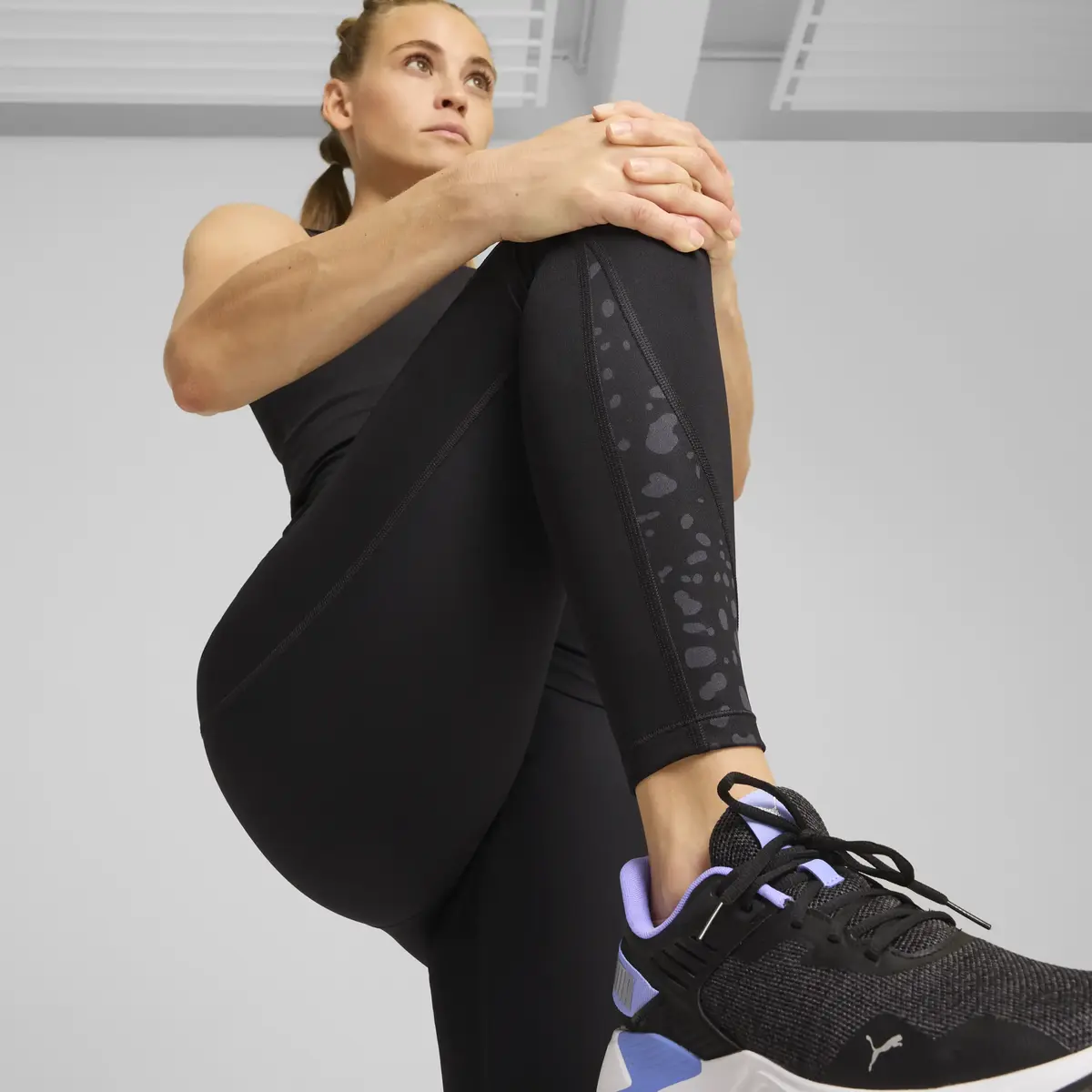 Puma HYPERNATURAL HW 7/8 TIGHT Siyah Kadın Tayt
