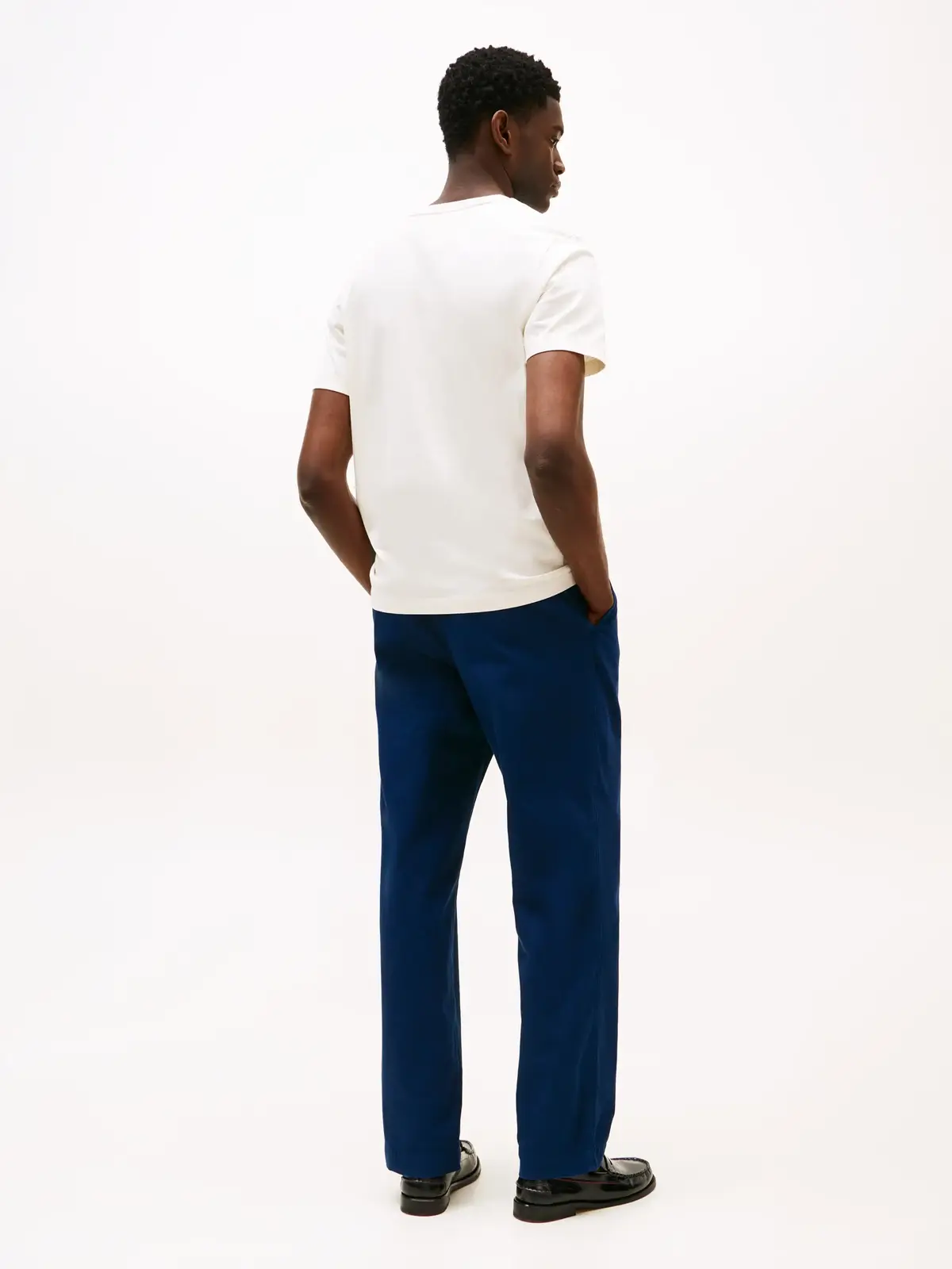 Tommy Hilfiger HILFIGER COLOR PHOTO, Z00 Krem Erkek T-Shirt & Polo