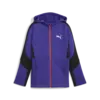 Puma EVOSTRIPE FZ Hoodie DK Mavi Unisex Sweatshirt