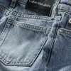 Calvin Klein WIDE LEG HR LIGHT AU Kadın Mavi Kot Pantolon