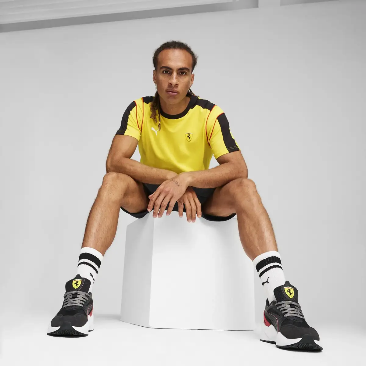 PUMA Ferrari RS-X T Siyah Erkek Günlük Spor Ayakkabı