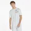 Puma RE:Collection Relaxed Tee Pristine Heath Beyaz Erkek T-Shirt