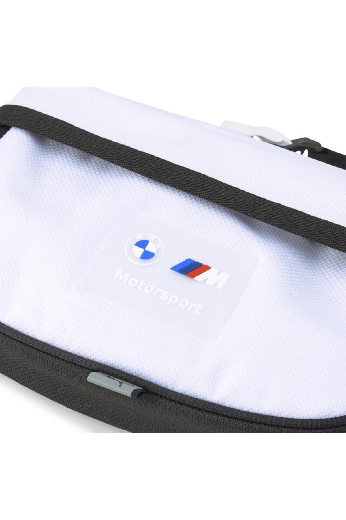 Puma Bmw Mms Waist Bag Beyaz Unisex Bel Çantası