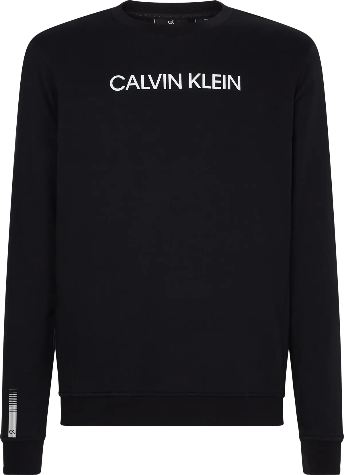 Calvin Klein PW - Pullover Erkek Siyah Sweatshirt
