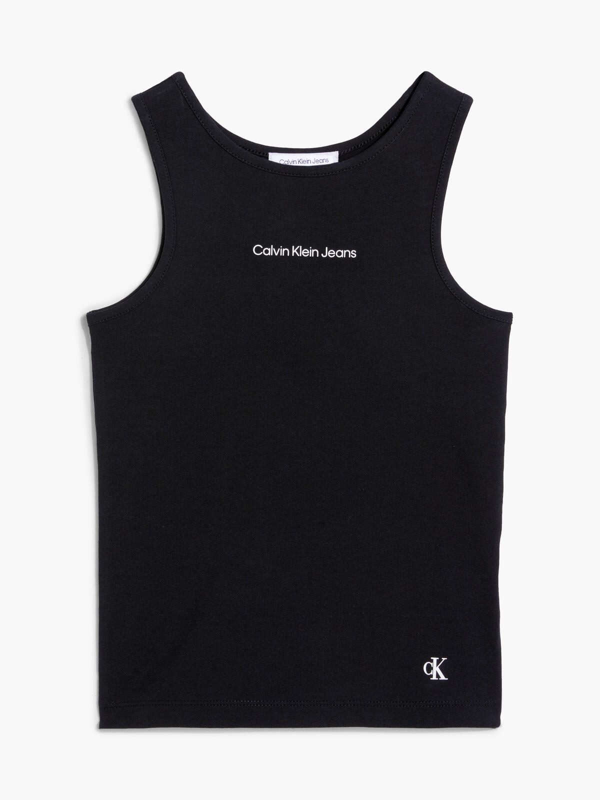 Calvin Klein CKJ LOGO SLEEVELESS Kadın Siyah T-Shirt