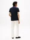 Tommy Hilfiger CUFF INTEREST SLIM F, DW5 Siyah Erkek Polo Yaka T-Shirt