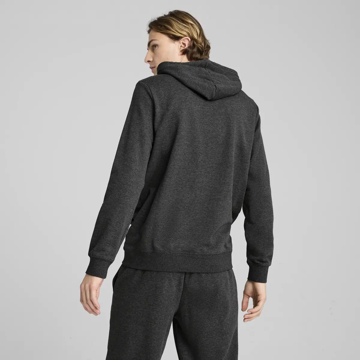 PUMA ESS No. 1 Logo Hoodie Siyah Erkek Sweatshirt