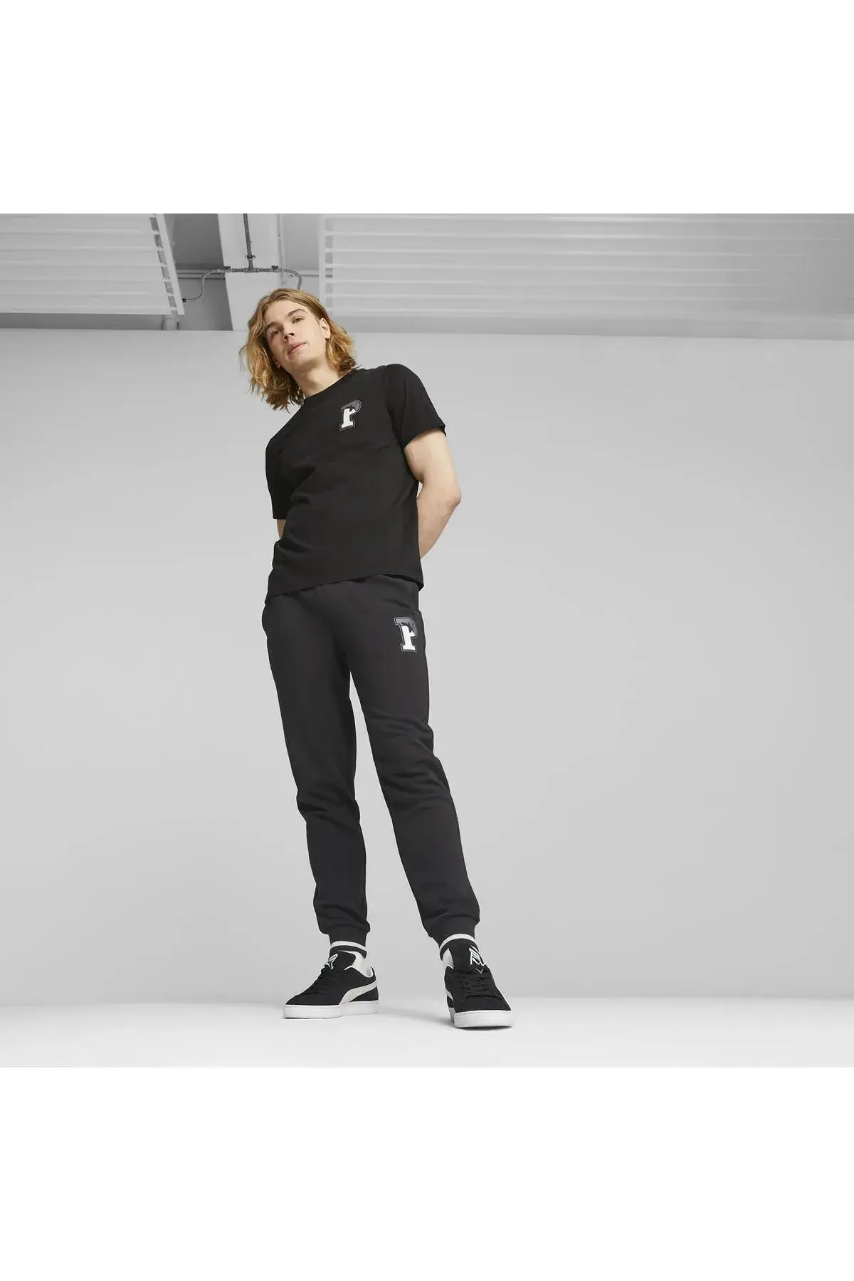 Puma SQUAD Graphic Tee Siyah Erkek T-Shirt