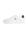 Calvin Klein BASKET CUPSOLE LOW M Beyaz Deri Kadın Sneaker