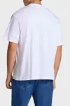 Calvin Klein SS 30S MICRO MONOLOGO GRAPHIC TE Beyaz Erkek Tişört