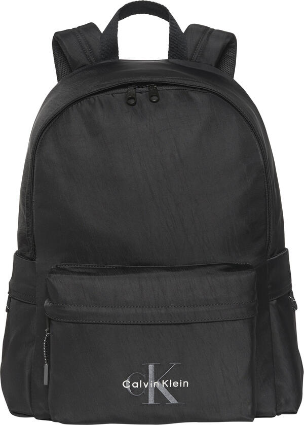 Calvin Klein BOLD ROUND BACKPACK Siyah Erkek Çanta