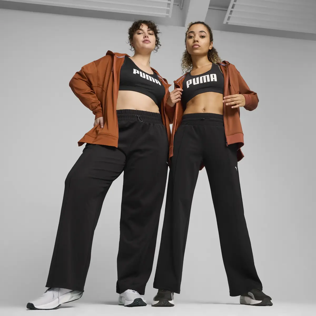 Puma PUMA FIT DOUBLE KNIT JOGGER Siyah Kadın Eşofman Altı