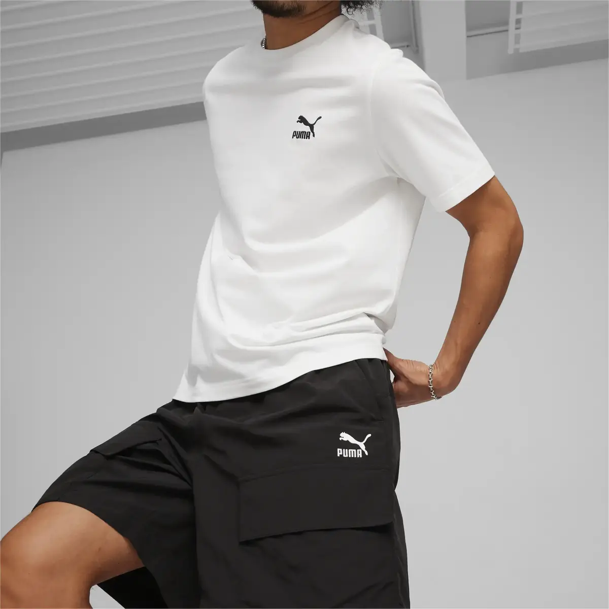 Puma CLASSICS Cargo Shorts 7" WV Siyah Erkek Şort