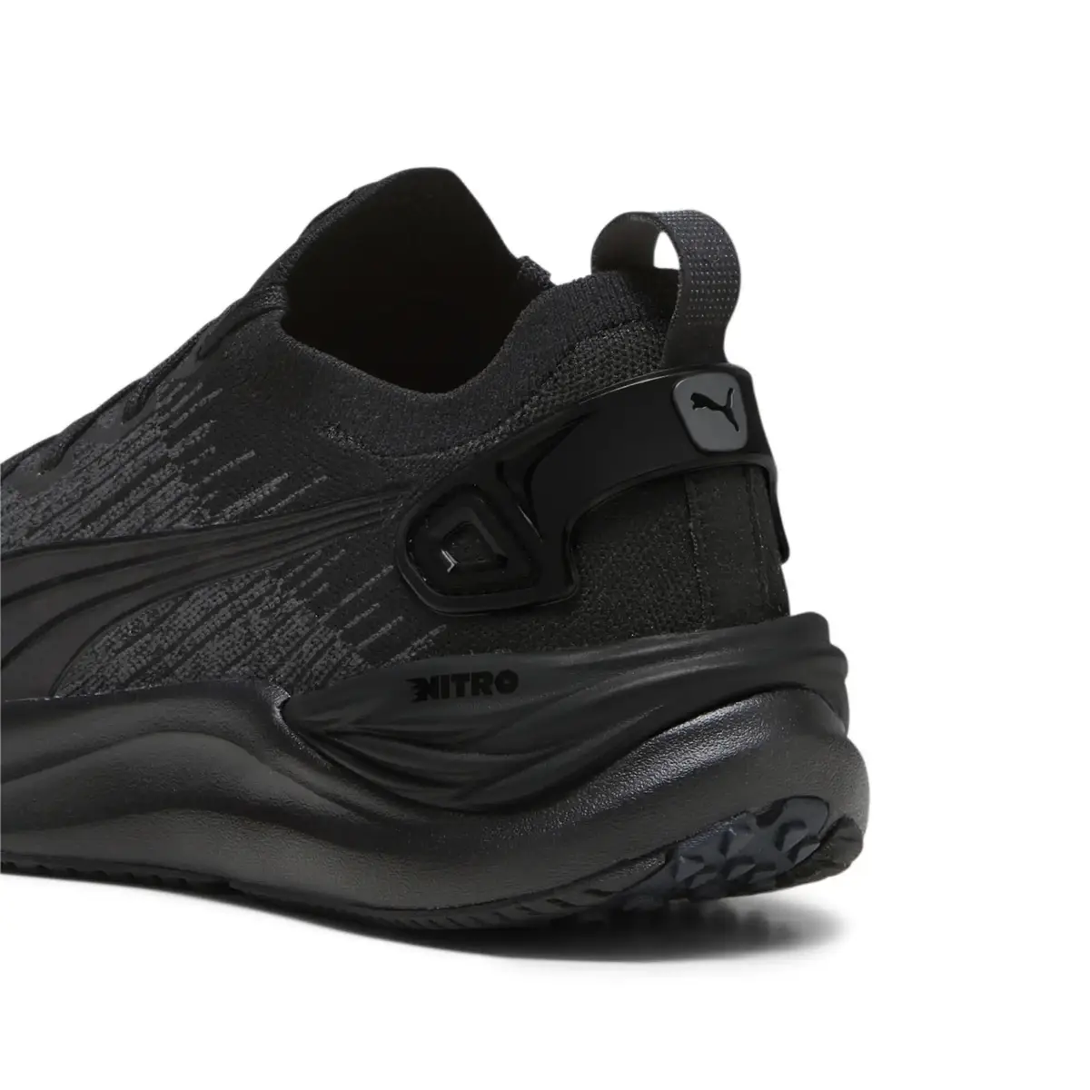 Puma Electrify Nitro 3 Knit Siyah Erkek Yürüyüş ve Koşu Ayakkabısı