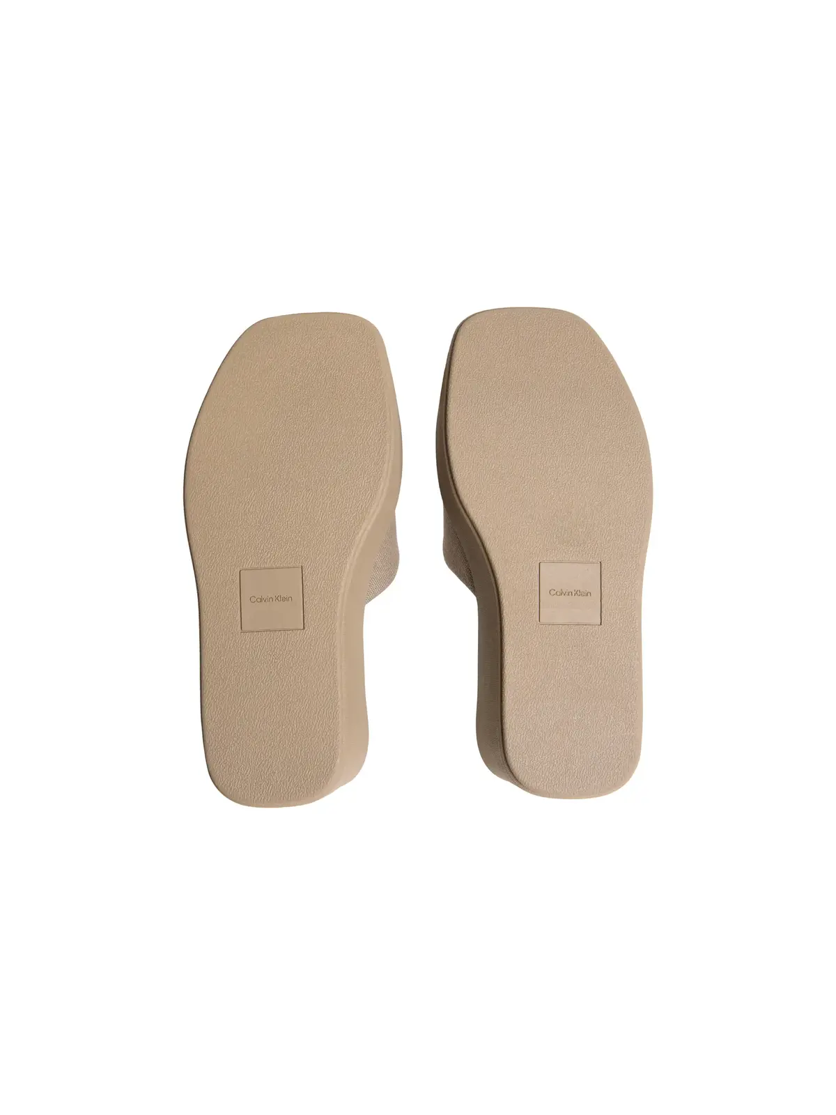 Calvin Klein WEDGE 70 SNDL CANV, PBO Bej Kadın Sandalet