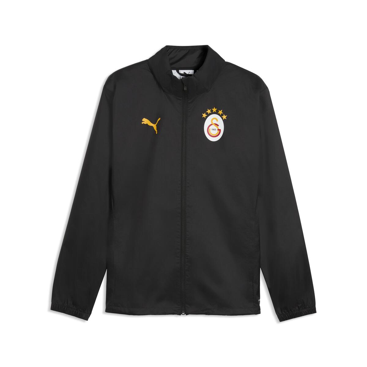 Puma GSK All-Weather Jacket Siyah Erkek Kapüşonlu Yağmurluk