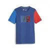 Puma BMW MMS Logo Tee + Mavi Erkek T-Shirt