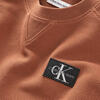 Calvin Klein OTTOMAN BADGE CN SWE Erkek Kahverengi Sweatshirt