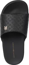 Tommy Hilfiger PLATFORM MONOGRAM PO, BDS Siyah Kadın Terlik