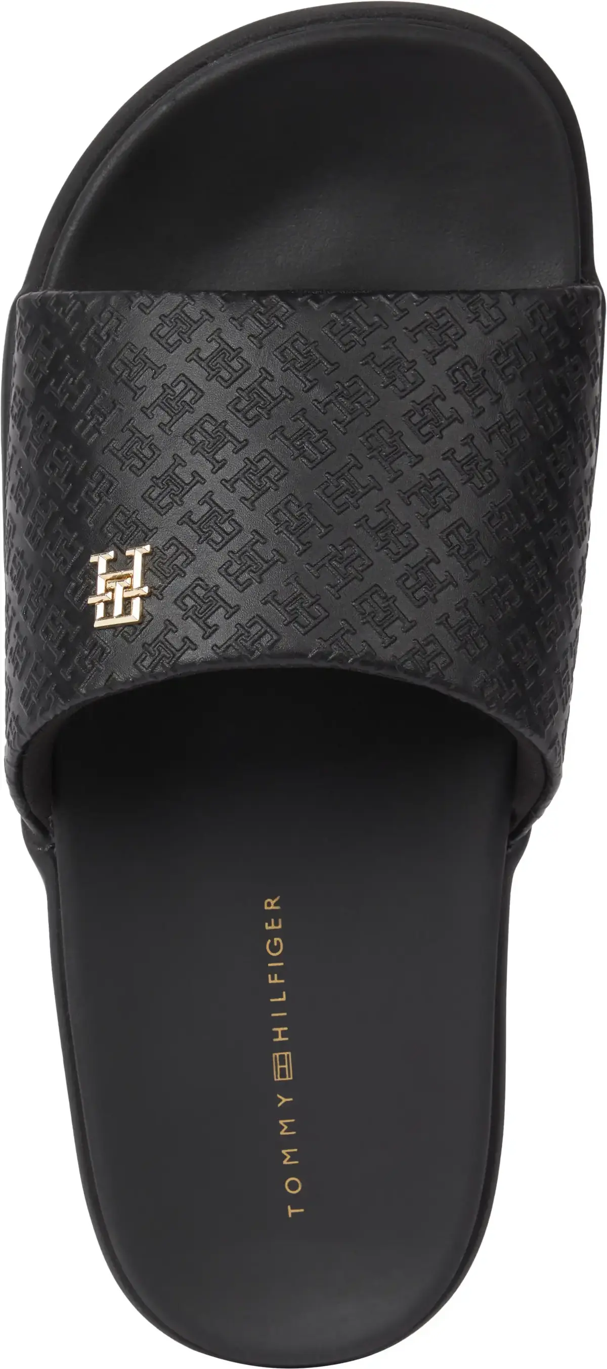 Tommy Hilfiger PLATFORM MONOGRAM PO, BDS Siyah Kadın Terlik